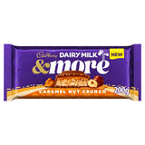 Cadbury Dairy Milk &amp;amp; More Caramel Nut Crunch 200g