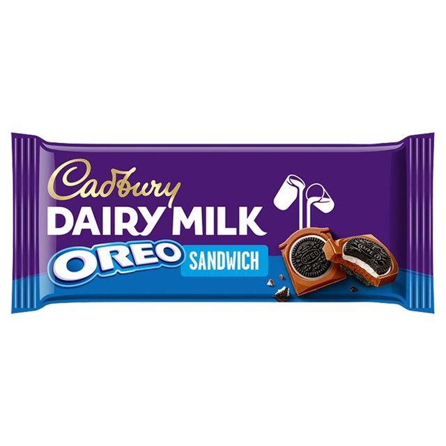 Cadbury Dairy Milk Oreo Sandwich Chocolate Bar   96g