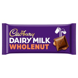 Cadbury Dairy Milk Whole Nut Chocolate Bar   180g