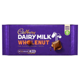 Cadbury Dairy Milk Whole Nut Chocolate Bar   180g