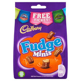 Cadbury Fudge Minis Chocolate Bag   120g