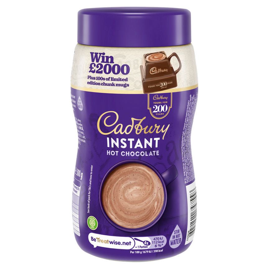 Cadbury Instant Hot Chocolate 300g