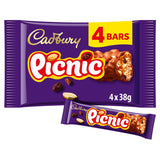 Cadbury Picnic Chocolate Bar 4 Pack