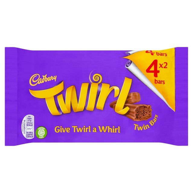 Cadbury Twirl Chocolate Bar Multipack