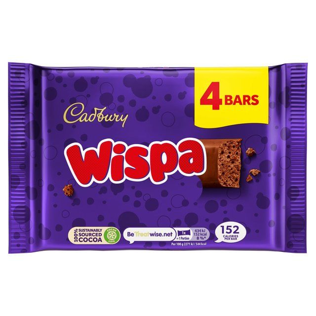 Cadbury Wispa Chocolate Bar Multipack