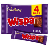 Cadbury Wispa Chocolate Bars 4 Pack