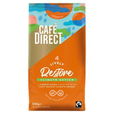 Cafedirect Fairtrade Restore Lively Roast Ground Coffee   200g
