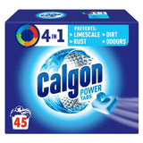 Calgon 4-in-1 Washing Machine Water Softener Tablets   45 per pack