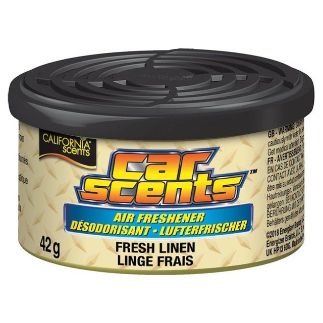 California Scents Car Scents Fresh Linen Car Air Freshener