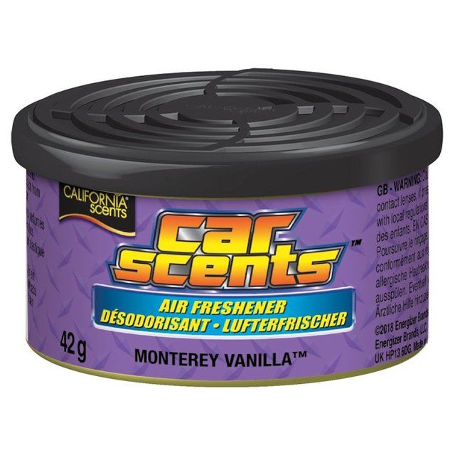 California Scents Car Scents Monetery Vanilla Car Air Freshener