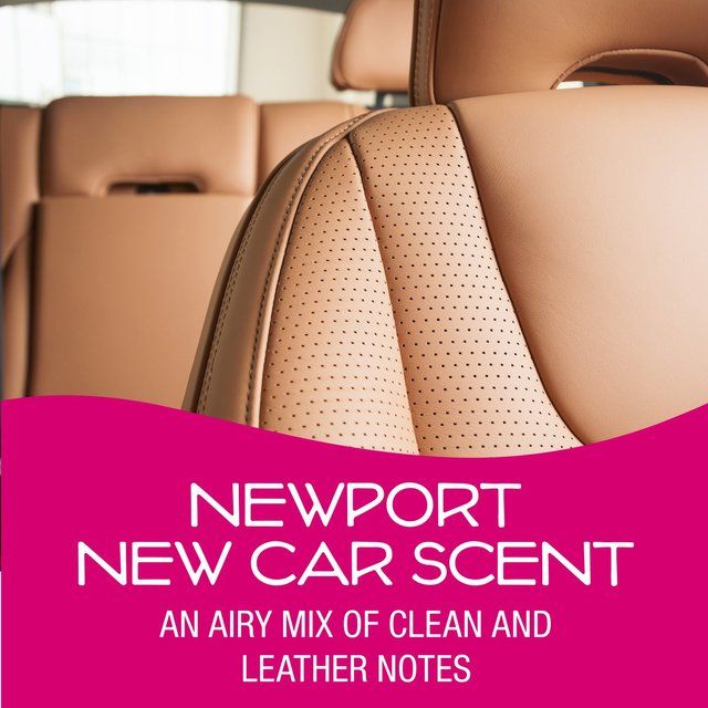 California Scents Newport New Car Vent Sticks Car Air Fresheners   4 per pack