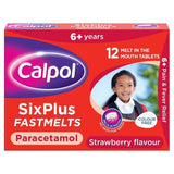 Calpol 6+ Years Fastmelts Colour &amp;amp; Sugar Free 12s