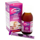 Calpol Infant 2+ Months Sugar &amp;amp; Colour Free Suspension 100ml