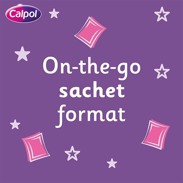 Calpol Sugar Free Infant Suspension Sachets 2+ Months 12s