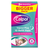 Calpol Vapour Plug 10 Refill Pads Lavender &amp;amp; Chamomile