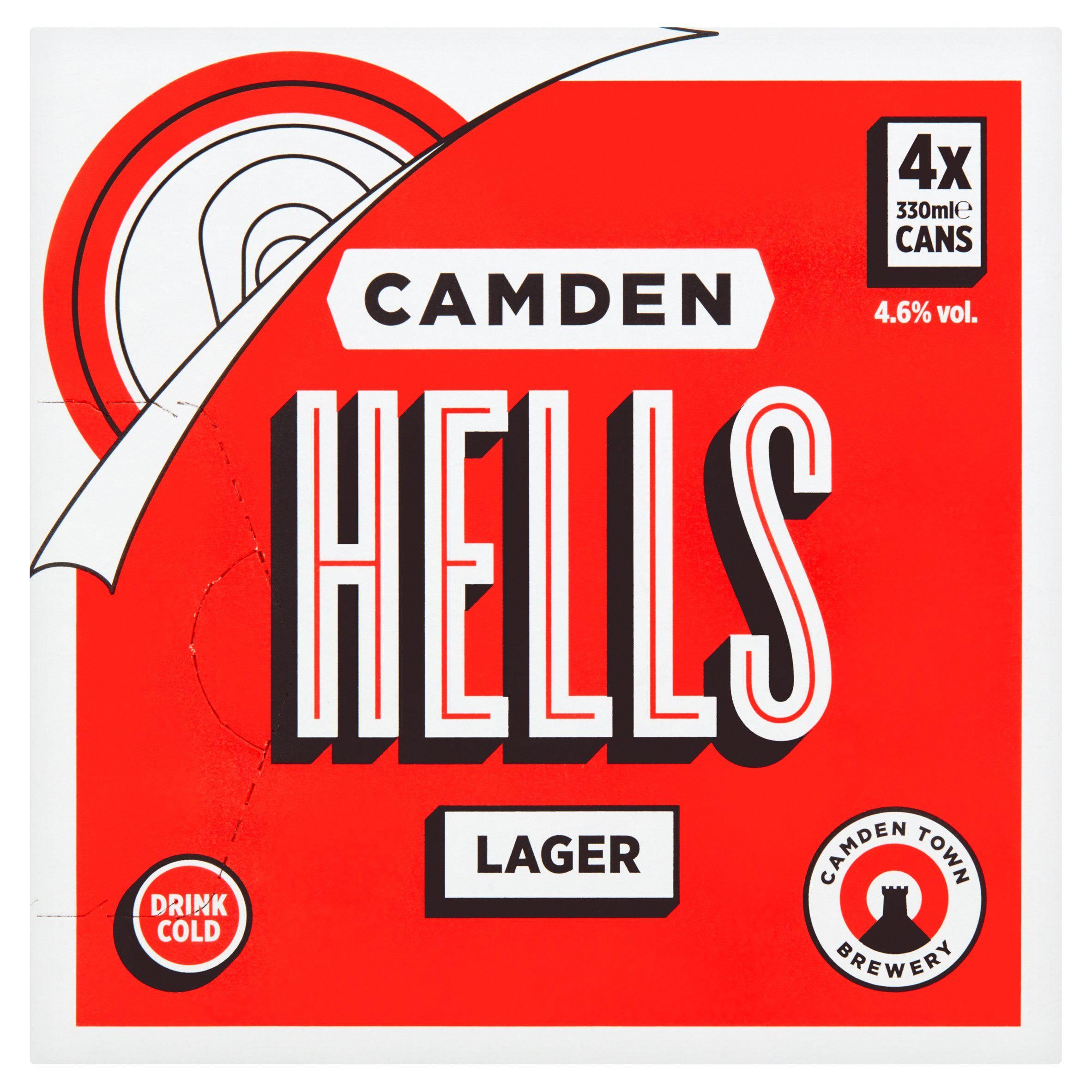 Camden Hells Lager 4x330ml