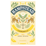 Camomile Infusion Organic Hampstead Tea   20 per pack