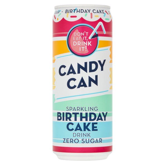 Candy Can Birthday Cake Zero Sugar 330ml   330ml