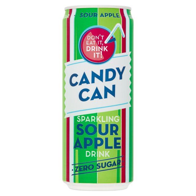 Candy Can Sour Apple Zero Sugar 330ml   330ml