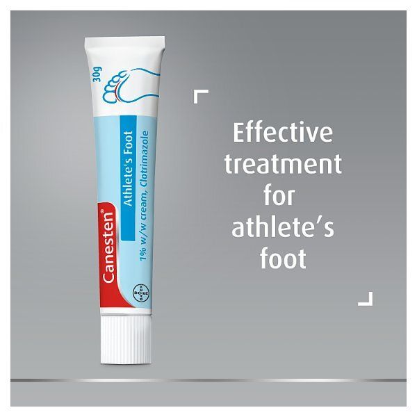 Canesten Athlete's Foot 1% w/w Cream 15g