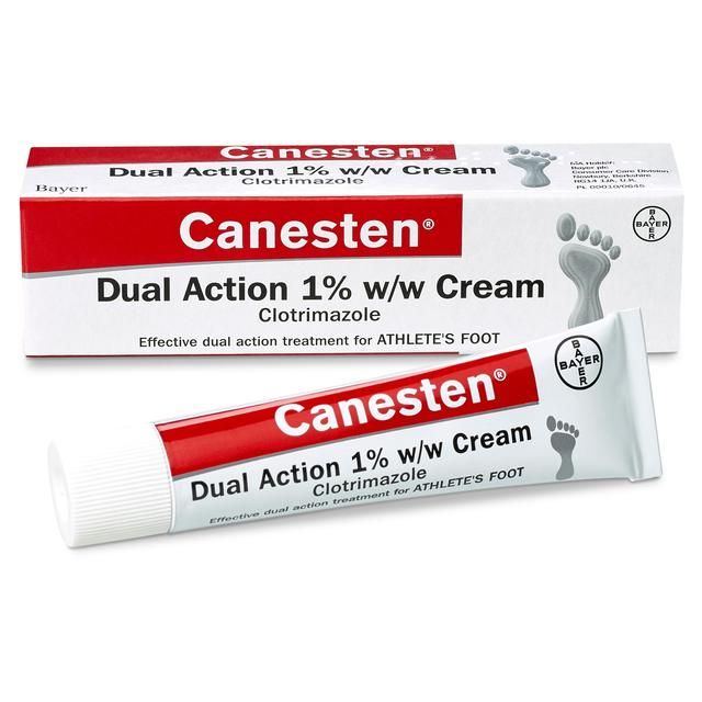 Canesten Athletes Foot Dual Action Cream   30g