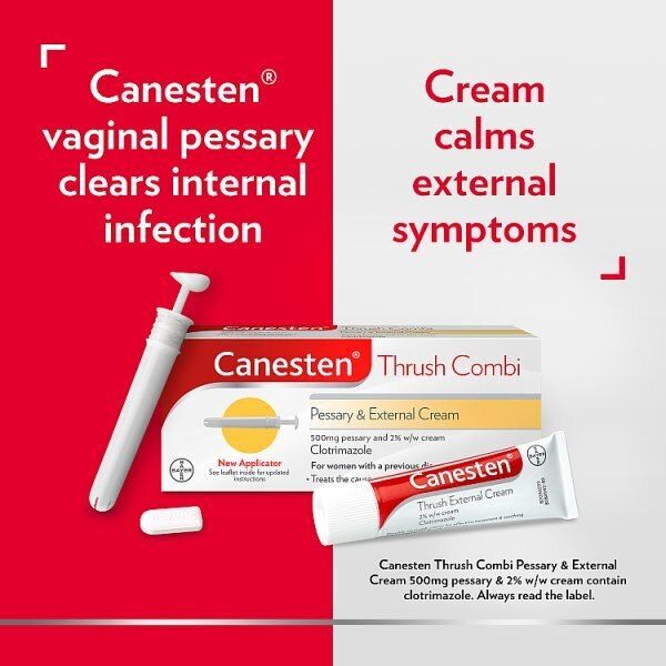 Canesten Combi Classic Pessary &amp;amp; External Cream 10g