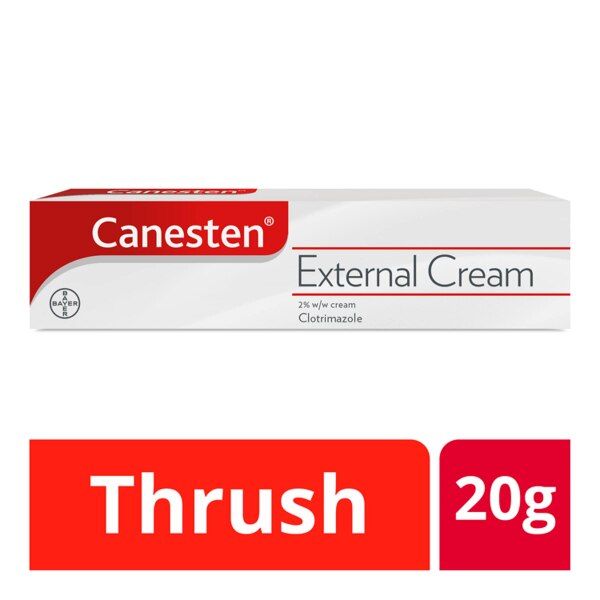 Canesten External Thrush Clotrimazole Cream 20g (2% w/w)