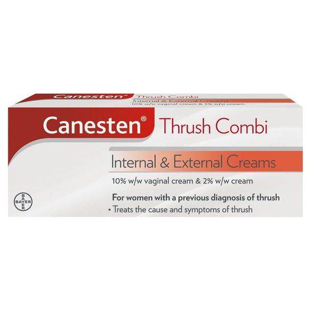 Canesten Thrush Internal &amp;amp; External Cream Combi