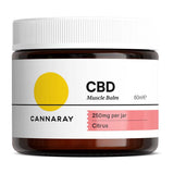 Cannaray CBD Muscle Balm 250mg - 60ml