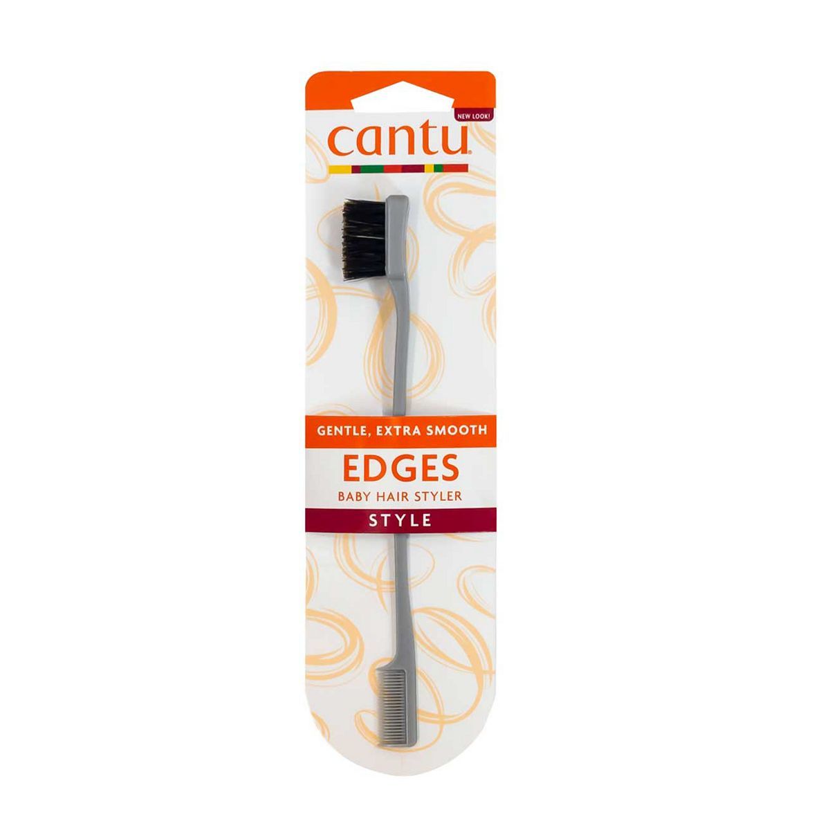 Cantu 2-In-1 Edge Brush &amp;amp; Comb