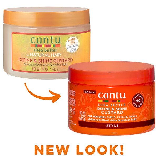 Cantu Define and Shine Custard 340g