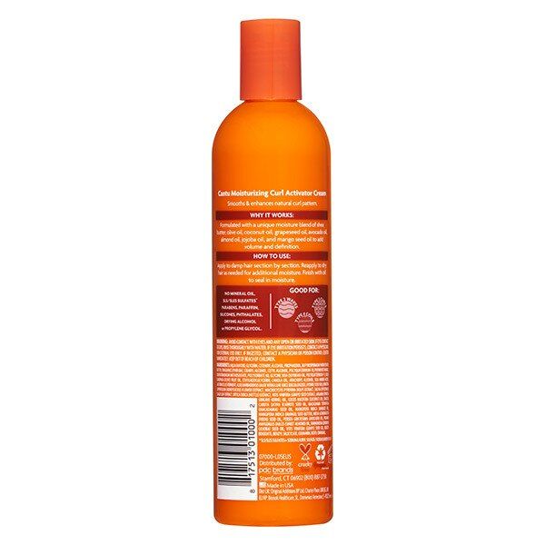 Cantu Natural Hair Moisturizing Curl Activator Cream 355ml