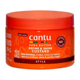 Cantu Shea Butter for Natural Hair Define &amp;amp; Shine Custard 340g