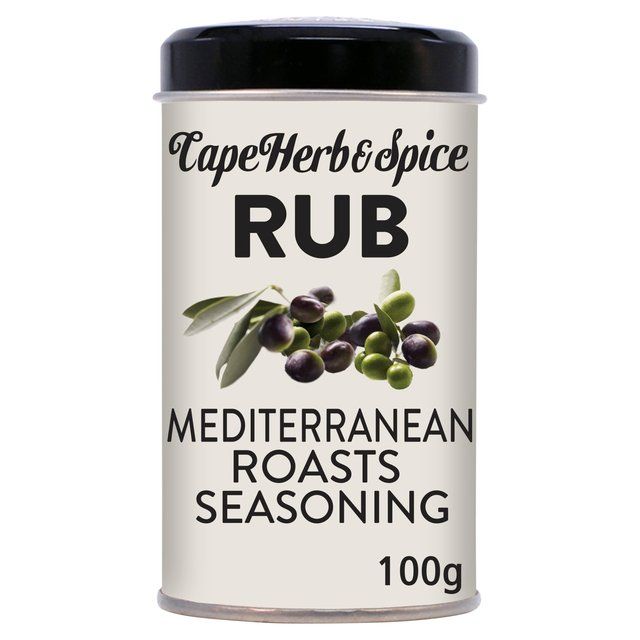 Cape Herb & Spice Mediterranean Roast Seasoning Rub Tin   100g