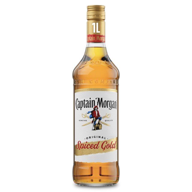 Captain Morgan Original Spiced Gold Rum Based Spirit Drink   1L