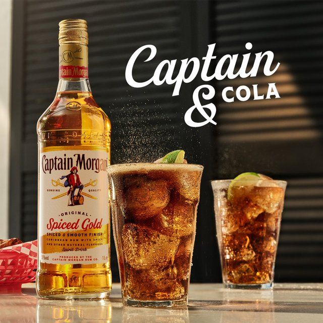 Captain Morgan Original Spiced Gold Rum Based Spirit Drink   1L