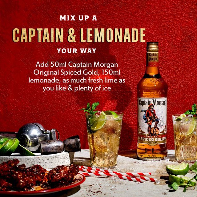 Captain Morgan Original Spiced Gold Rum Based Spirit Drink   70cl