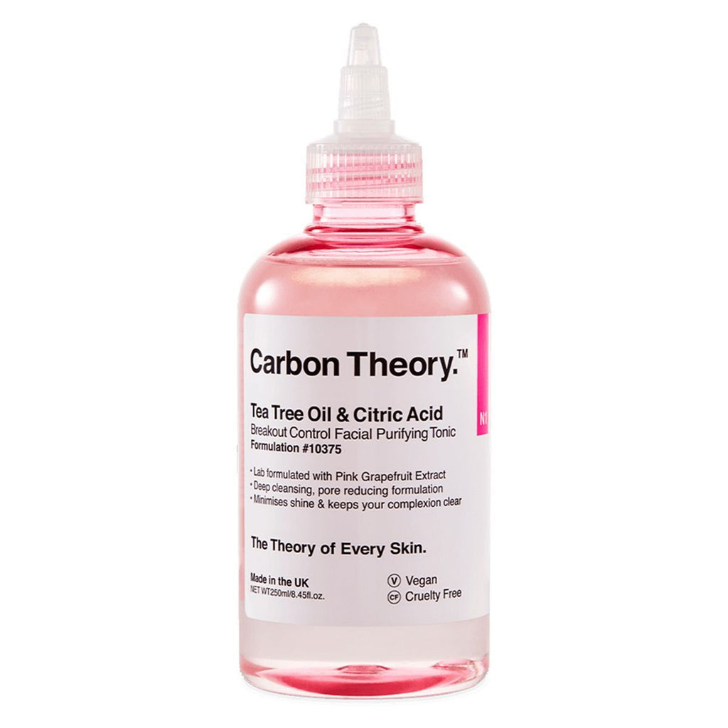 Carbon Theory Tea Tree Oil & Citric Acid Breakout Control Facial Purifying Tonic