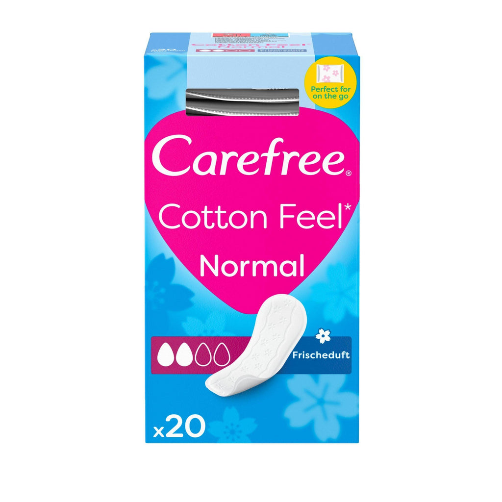 Carefree Panty Liners Scented with Cotton Extract x20