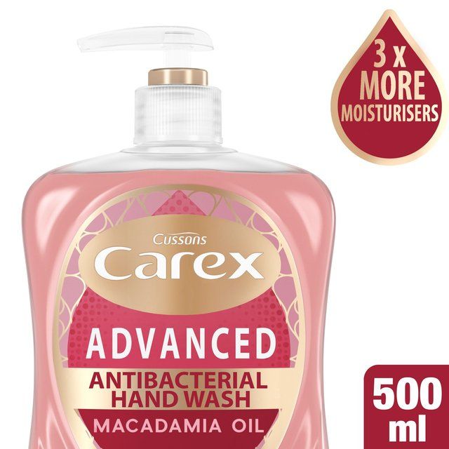 Carex Advanced Care+ Macadamia Oil Antibacterial Handwash   500ml