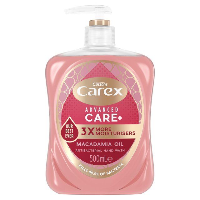 Carex Advanced Care+ Macadamia Oil Antibacterial Handwash   500ml