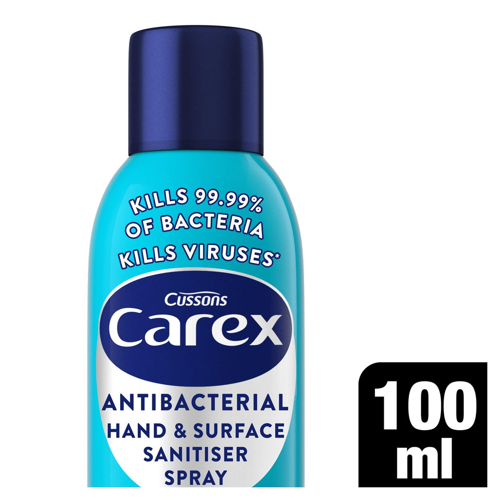 Carex Antibacterial Hand & Surface Sanitiser Spray 100ml