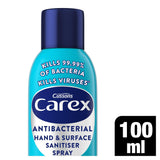 Carex Antibacterial Hand &amp;amp; Surface Sanitiser Spray 100ml