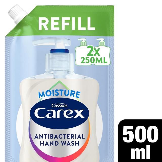 Carex Moisture Antibacterial Handwash Refill   500ml