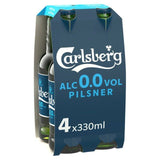 Carlsberg Alcohol Free Lager Beer   4 x 330ml