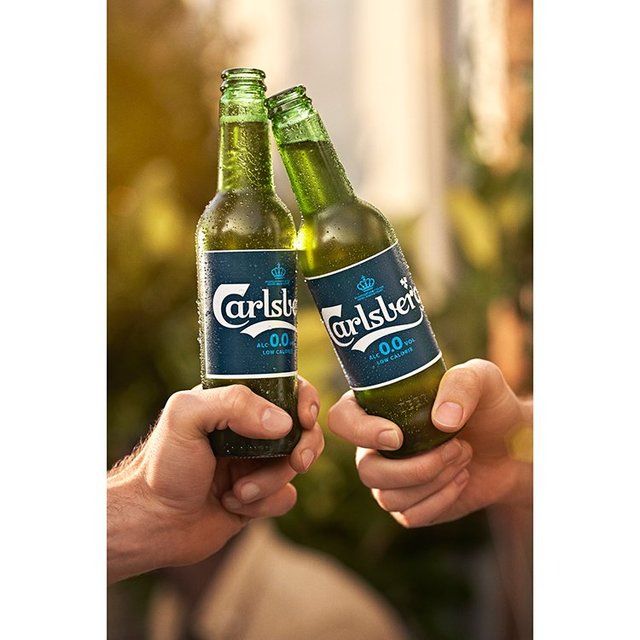 Carlsberg Alcohol Free Lager Beer   4 x 330ml