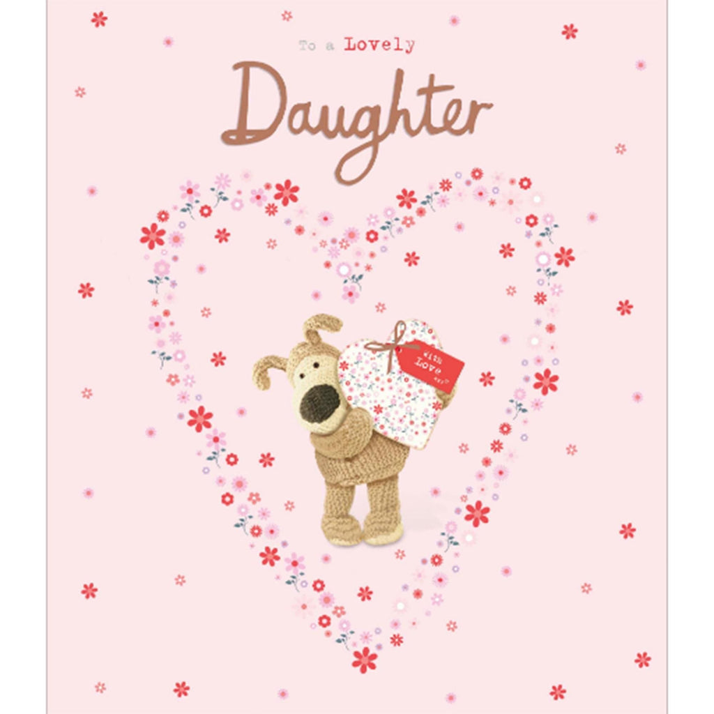 Carlton To a lovely Daughter With Love Birthday Greeting Card