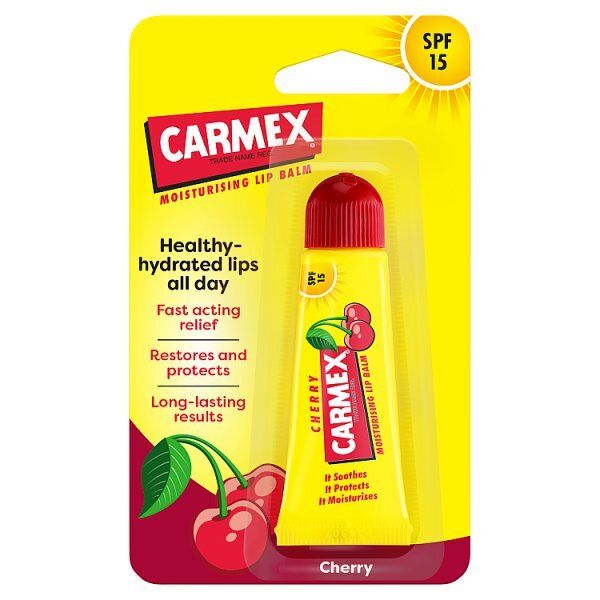 Carmex Moisturising Lip Balm Cherry SPF 15 10g