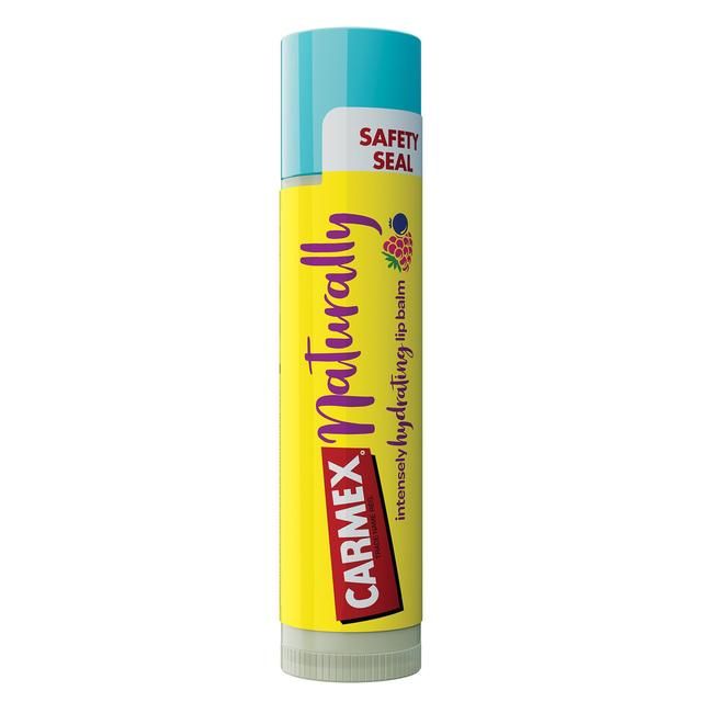 Carmex Naturally Intensely Hydrating Lip Balm Stick - Berry