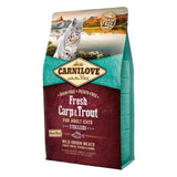 Carnilove Fresh Carp &amp;amp; Trout Adult Cat Food   2kg